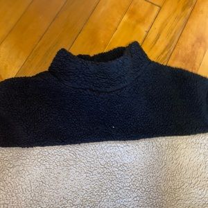 Tri colored Sherpa sweater